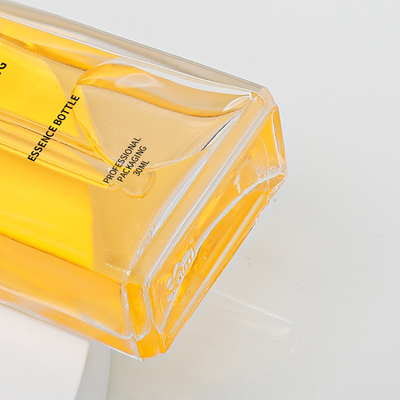 бутылки сыворотки формы квадрата бутылки стекла 30ml упаковывая стеклянные с капельницей