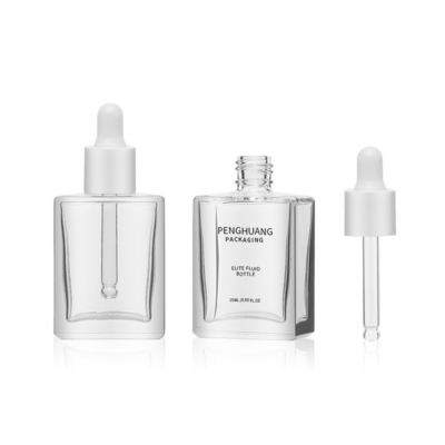 Упаковка бутылки масла сути бутылки капельницы жидкостной сыворотки OEM 15ml стеклянная