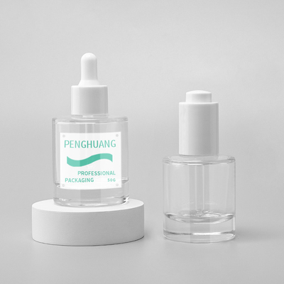 Жидкостное печатание экрана бутылки сыворотки ухода за лицом 30ml сути стеклянное