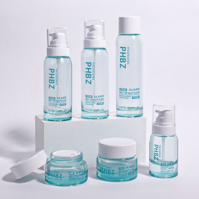 ODM OEM Accepted Round Luxury cosmetics packaging bottle suitable for high-end creams serums and other beauty essentials (ОДМ ОЭМ принято круглое бутылочко для упаковки роскошной косметики, подходящее для высококачественных кремов, сывороток и других предметов красоты)