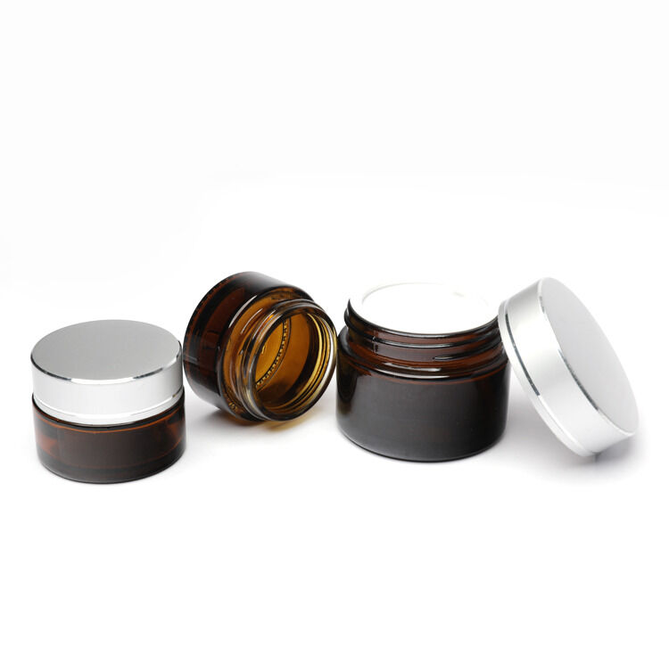 Стеклянный косметический комплект упаковки, обеспечивающий шелковую печать, обработку поверхности с пользовательским логотипом и персонализацией цвета