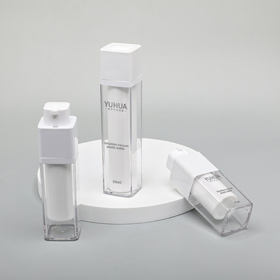 Бутылка насоса упаковки вакуума Skincare кожи ЛЮБИМЦА бутылки Airpress пластиковая безвоздушная