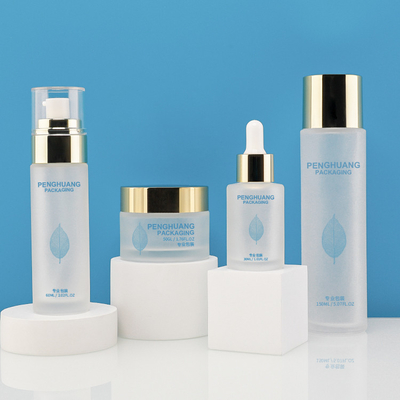 Набор OEM роскошный косметический упаковывая с крышкой 150ml круглого шарика