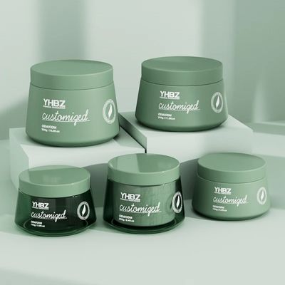 Матовые пластиковые банки для крема 150 мл 250 мл 350 мл 500 мл Пустые контейнеры для крема