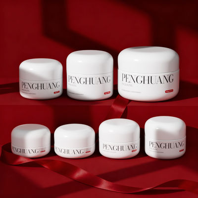 Пользовательские стеклянные банки для крема для бальзама для губ в белом/прозрачном/индивидуальном исполнении с логотипом и индивидуальным цветом/печатью