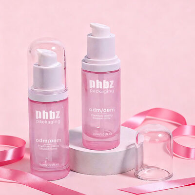 Стеклянные флаконы для лосьона со стеклянными бутылками с помпой, прочный материал стеклянной бутылки, предназначенный для лосьонов для ухода за кожей и косметики