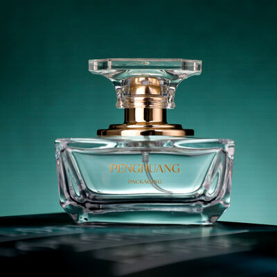 OEM Приемлемая бутылка сыворотки для масла с бамбуковым капельником, золотой кусочек, настраиваемая упаковка для эфирных масел, косметических средств по уходу за кожей