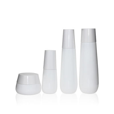 Бутылка молока белая 50g 100ml 150ml опаловая стеклянная пустая для упаковки Skincare