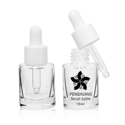 Изготовленное на заказ мини Refillable стекло сыворотки 15ml разливает бутылку по бутылкам капельницы эфирного масла