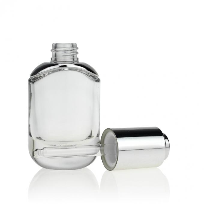 Эфирное масло сыворотки дизайна метки частного назначения вокруг стеклянной бутылки капельницы с Childproof крышкой
