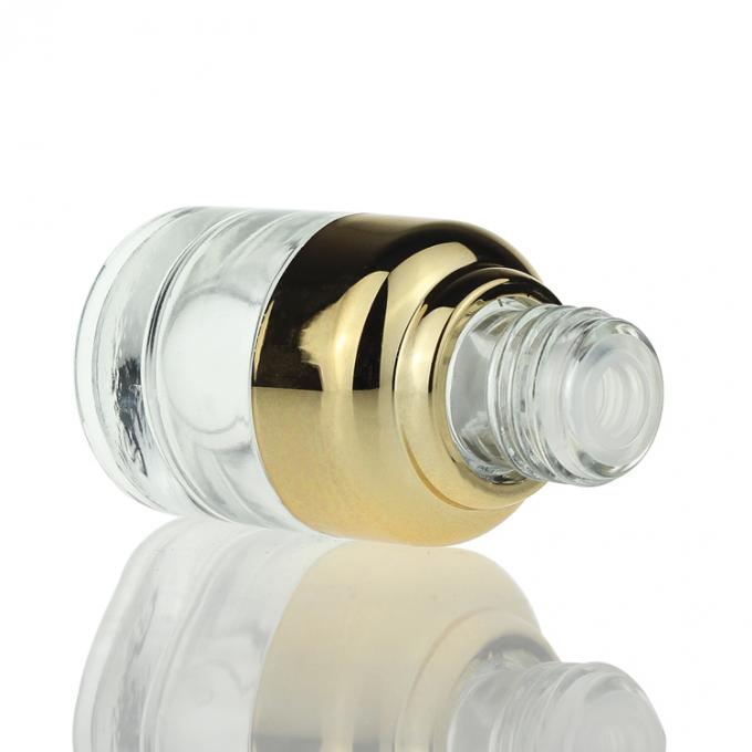Высококачественное плечо 20 ml алюминиевое разливает бутылку по бутылкам S032 капельницы сыворотки стеклянной сути заботы кожи косметическую