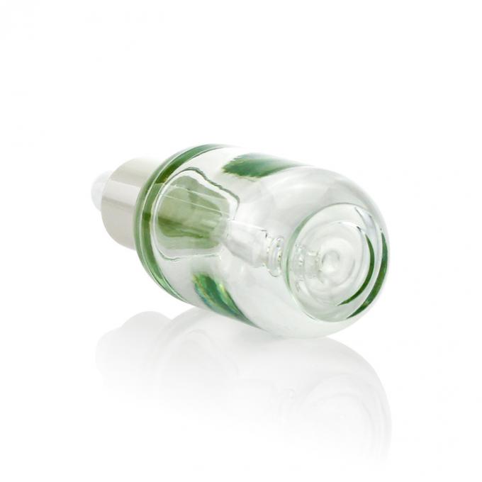 Косметики бутылки горячей продажи ясные 15ML PETG пластиковые вокруг причудливой бутылки сыворотки глаза капельницы