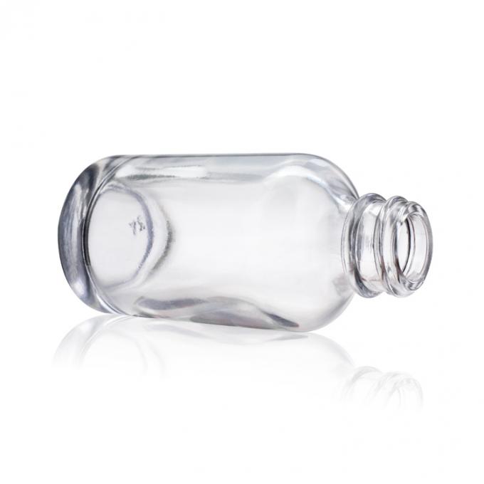 Изготовленная на заказ косметическая упаковывая бутылка капельницы сыворотки ясная стеклянная косметическая для эфирного масла сыворотки