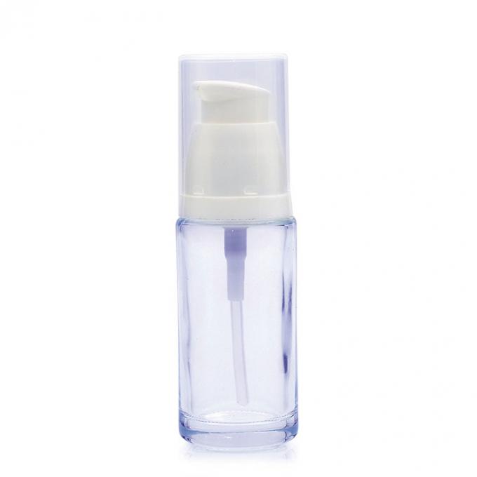 Бутылка стеклянного насоса изготовителя 35ml Китая ясная для жидкостного лосьона учреждения