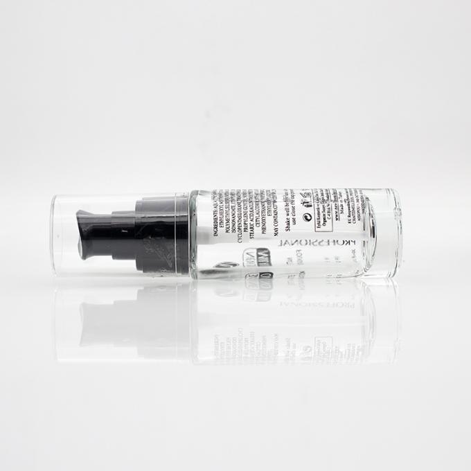 Бутылка насоса учреждения бутылочного стекла лосьона низкой цены 30ml жидкостная