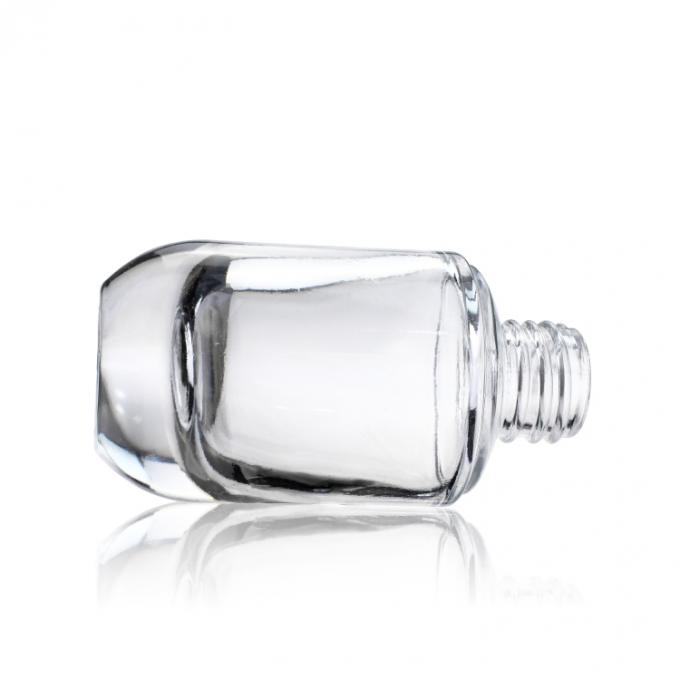 Бутылка учреждения 30ml Китая пустая ясная стеклянная жидкостная с белым насосом
