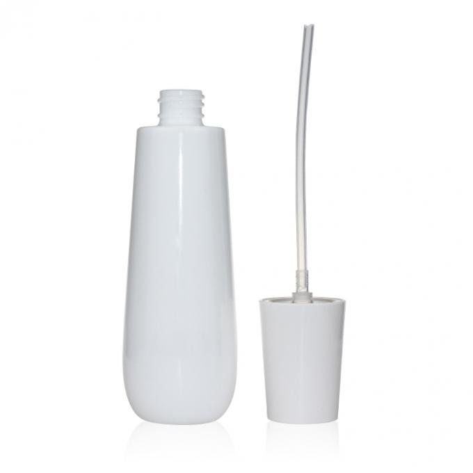 Фарфор Skincare овального молока белый упаковывая пустую стеклянную бутылку лосьона