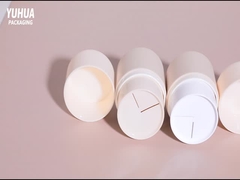 Крем для ухода за кожей Пластиковые упаковочные банки с морозовой печатью в PP