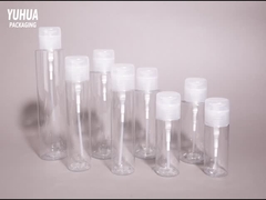 100-500 млКонфигурируемые круглые пластиковые бутылки для удаления жидкости и тоника для макияжа